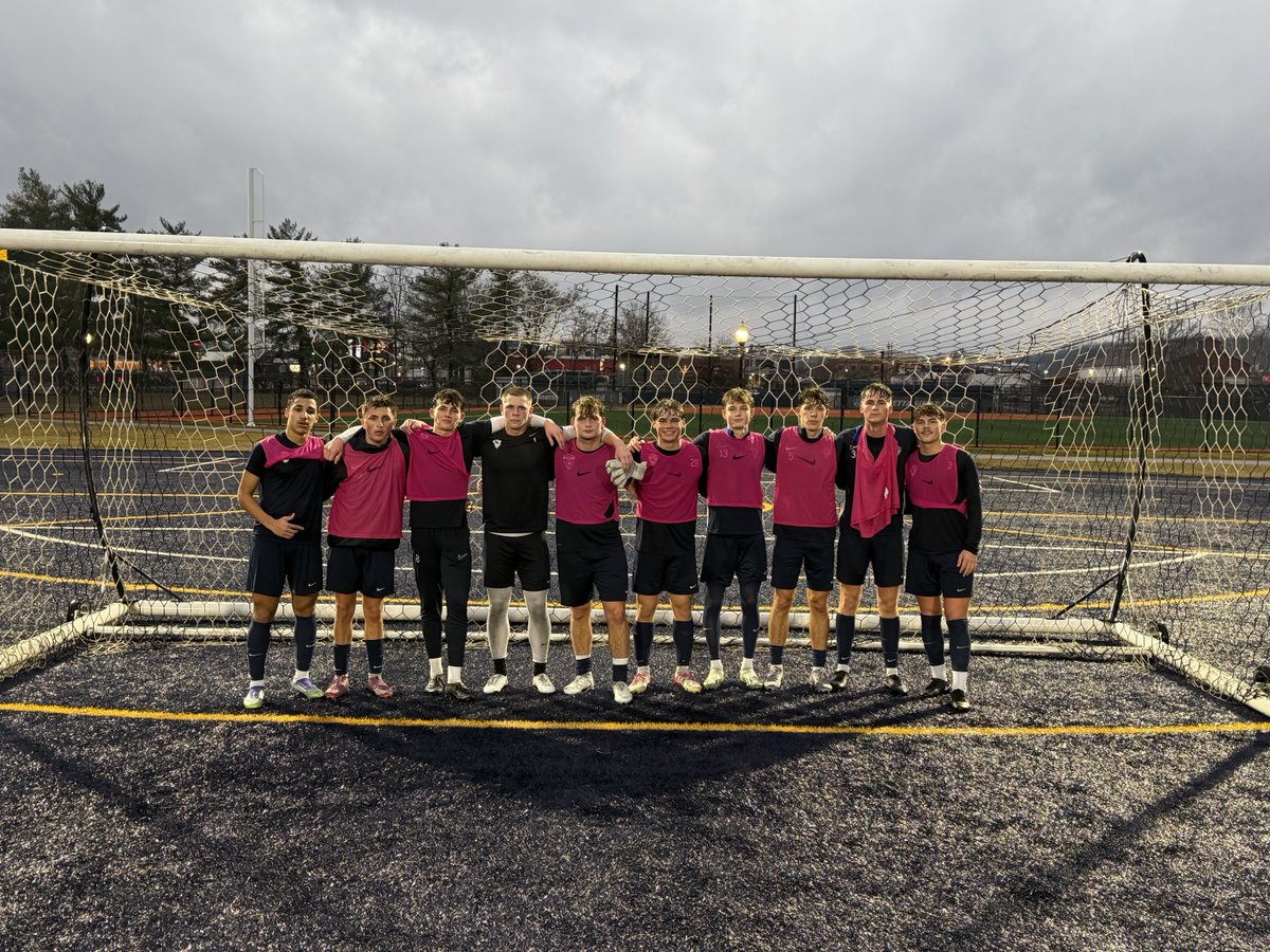 We are approaching spring break for the school. We have been at it for nearly a month. Weather hasn’t been kind and yesterday was no different. Didn’t stop the pink team from taking the 4v4 game.  #WTBH