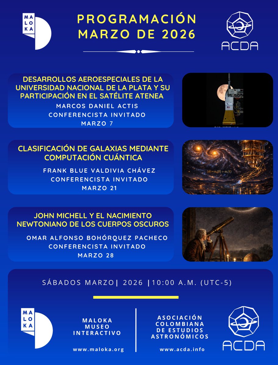 ACDA Asociación Colombiana de Estudios Astronómico tweet media