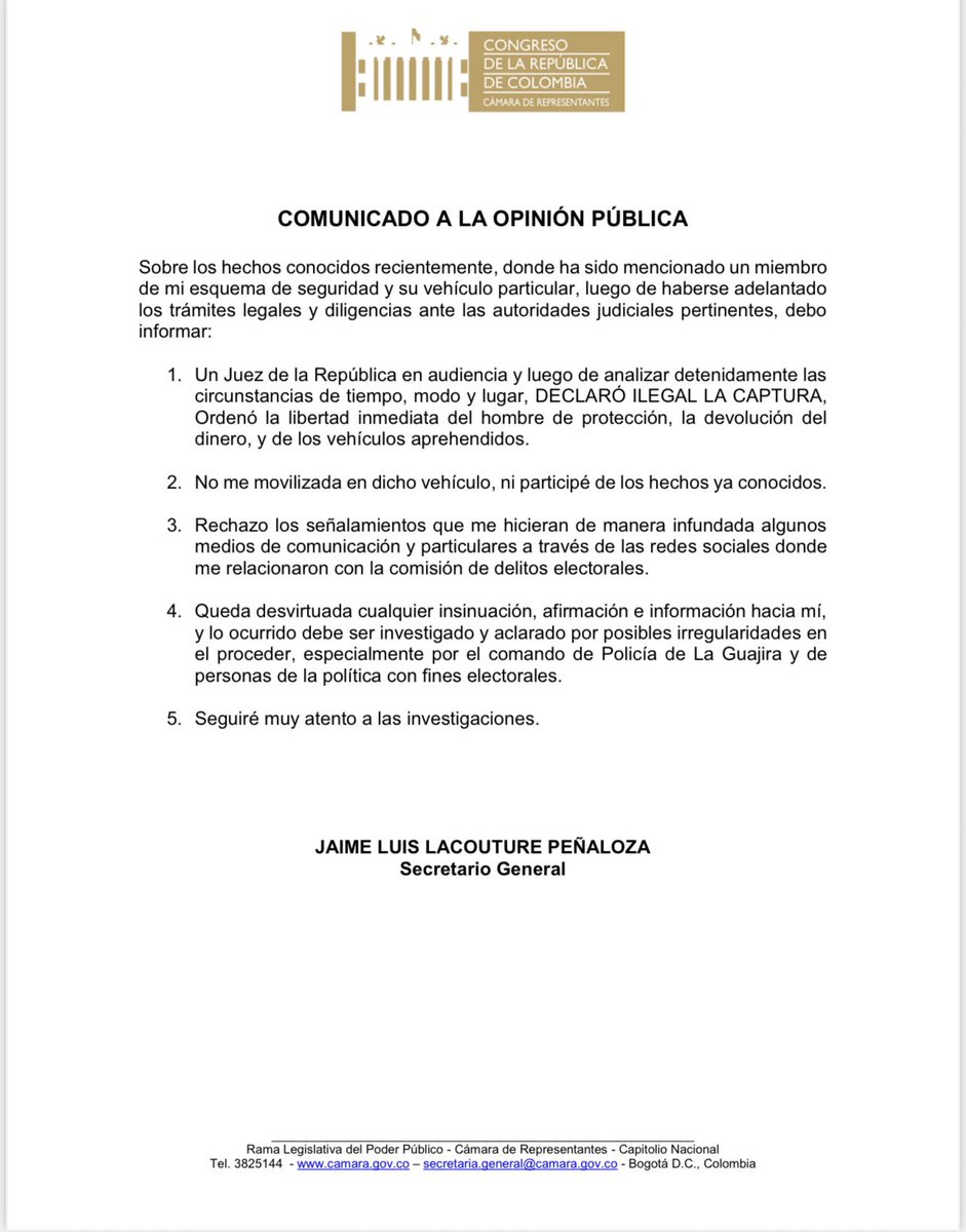 Jaime Luis Lacouture Peñaloza tweet media