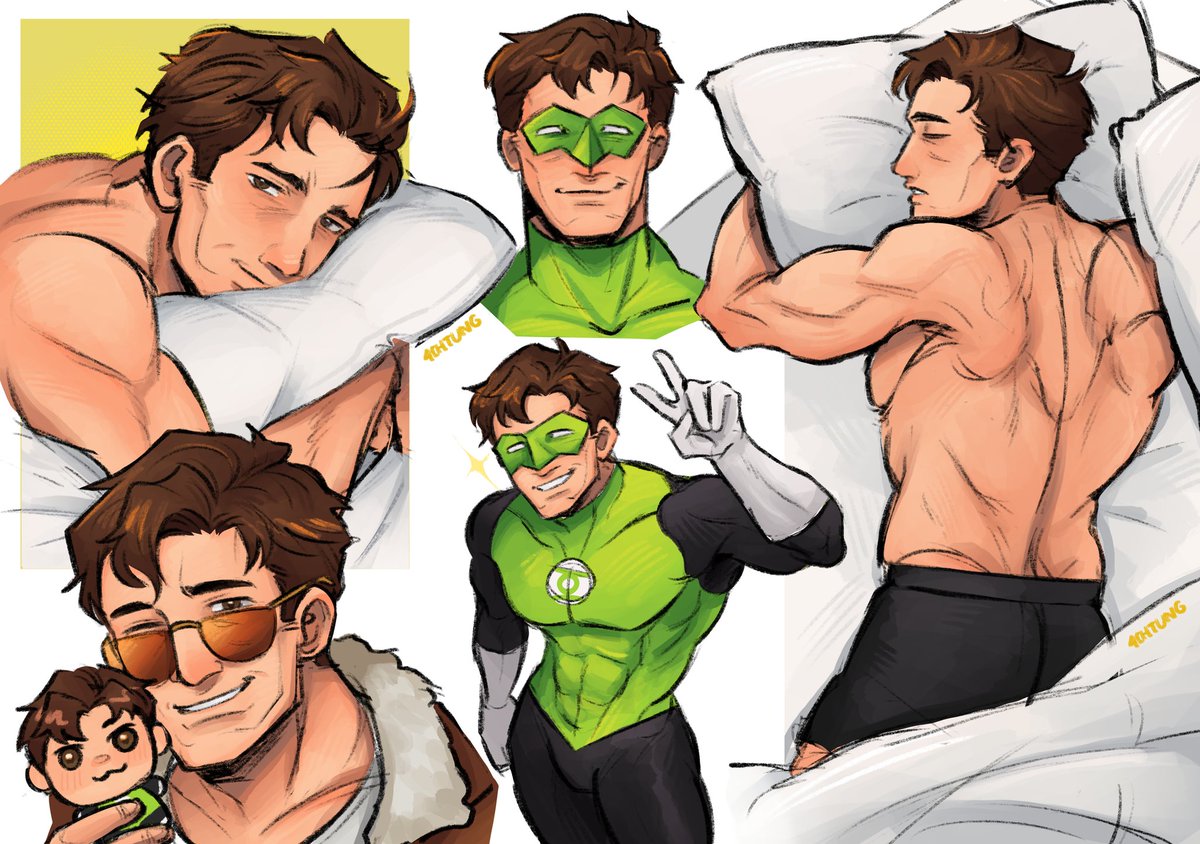 4_chtung's tweet image. Whole page Hal study (and yearning)

#HalJordan #GreenLantern #rkgk