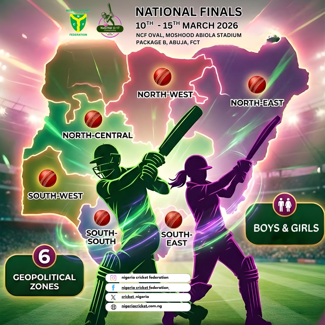 cricket_nigeria's tweet photo. The future champions are coming, The trophies proudly sponsored by PETS Foundation are ready...

From 10–15 March 2026, Nigeria’s brightest young cricketers will converge in the Federal Capital Territory for the NCF National U17 Championship, where dreams begin and champions are born.

Only one team will leave with the ultimate prize.

Who will write their name in history?

#nigeriacricketfederation 
#ncfu17championship 
#nationalu17championship