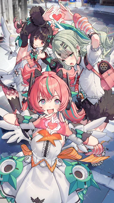 初日から遊び続けてるゼンゼロから 可愛くて元気いっぱいな妄想エンジェルス3人を描かせていただきました! 3人揃えて活躍させる準備はできてます笑 #妄想エンジェル #ゼンゼロ【PR】