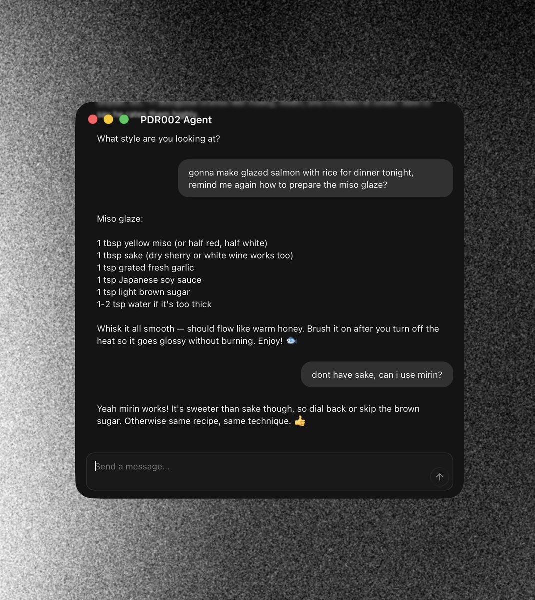 one of the apps i built with <a href="/glazeapps/">Glaze</a> is a chat that connects directly to my openclaw agent

i can open it at anytime with ✦P

no more telegram for me