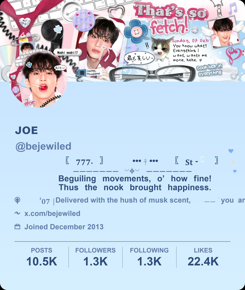 ᴊᴏᴇ tweet media