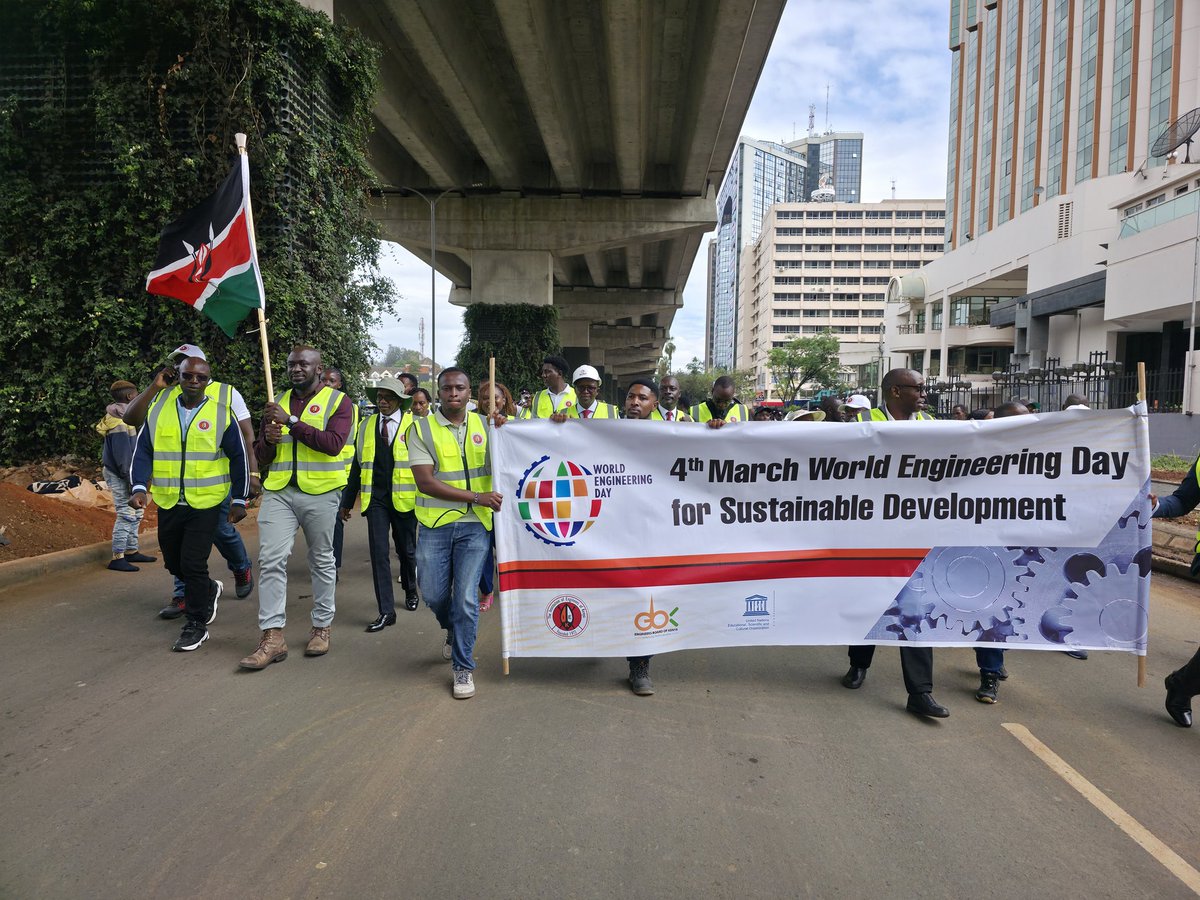 Nashon_Tambo's tweet photo. Happy World Engineering Day!
Celebrating all the sharp minds that design, innovate and build our future. I am elated and honoured to stand with fellow engineers who make a difference every day! https://t.co/WX1XBjRzkh