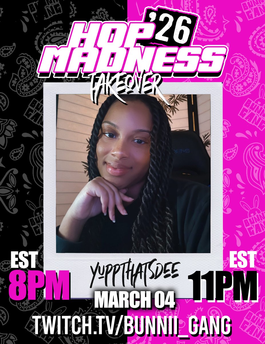 BUNNII GANG 🤘🏾🐰 #HOPMADNESS tweet media