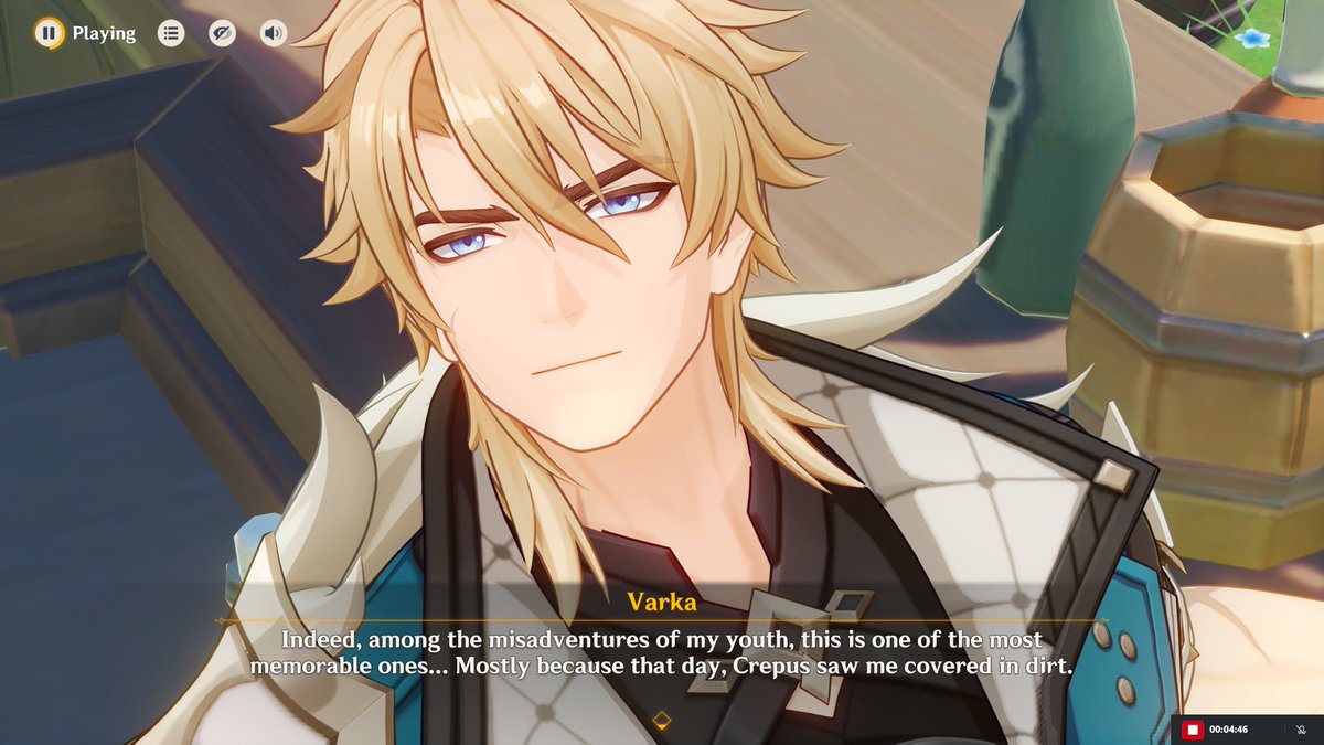 elysianlegacy's tweet photo. One minute he's talking about his youth and Diluc is present in it, next minute his character story talks about hooking up Frederica and Seamus together. What is your age bracket??? 40+ something right?? Then what  is Jean's age... https://t.co/sIfVCvvOT0