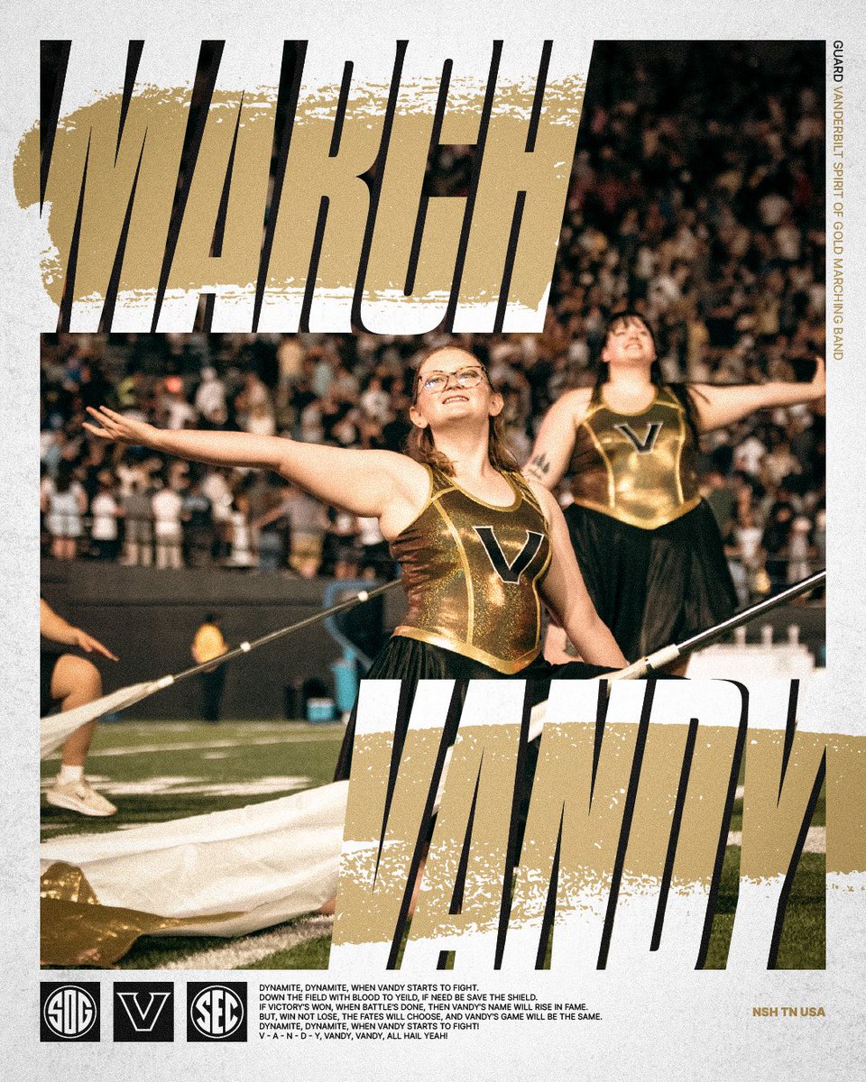 Vanderbilt Marching & Athletic Bands tweet media