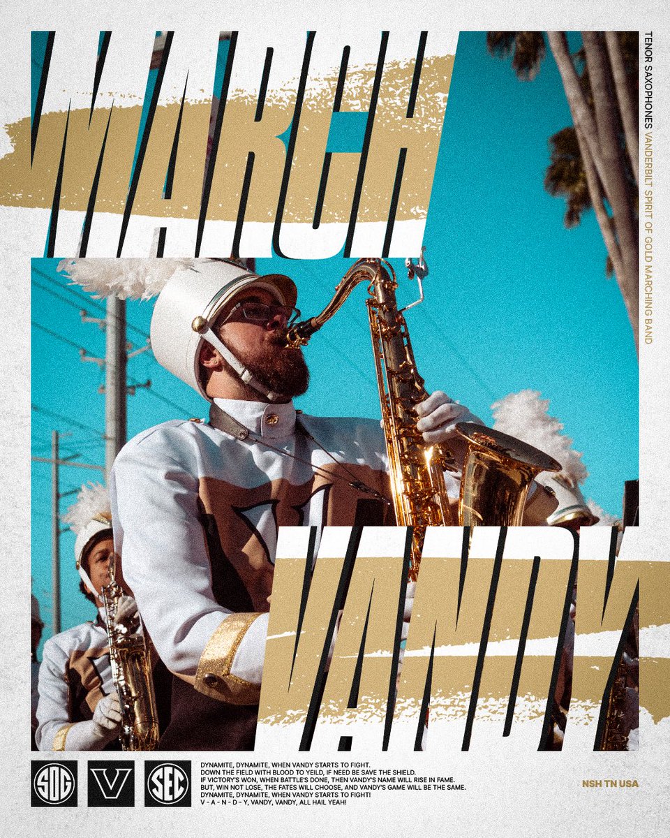 Vanderbilt Marching & Athletic Bands tweet media