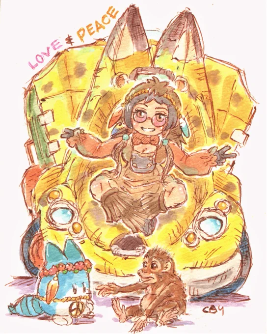 サル #KEMONOFRIENDS #けものフレンズ 再