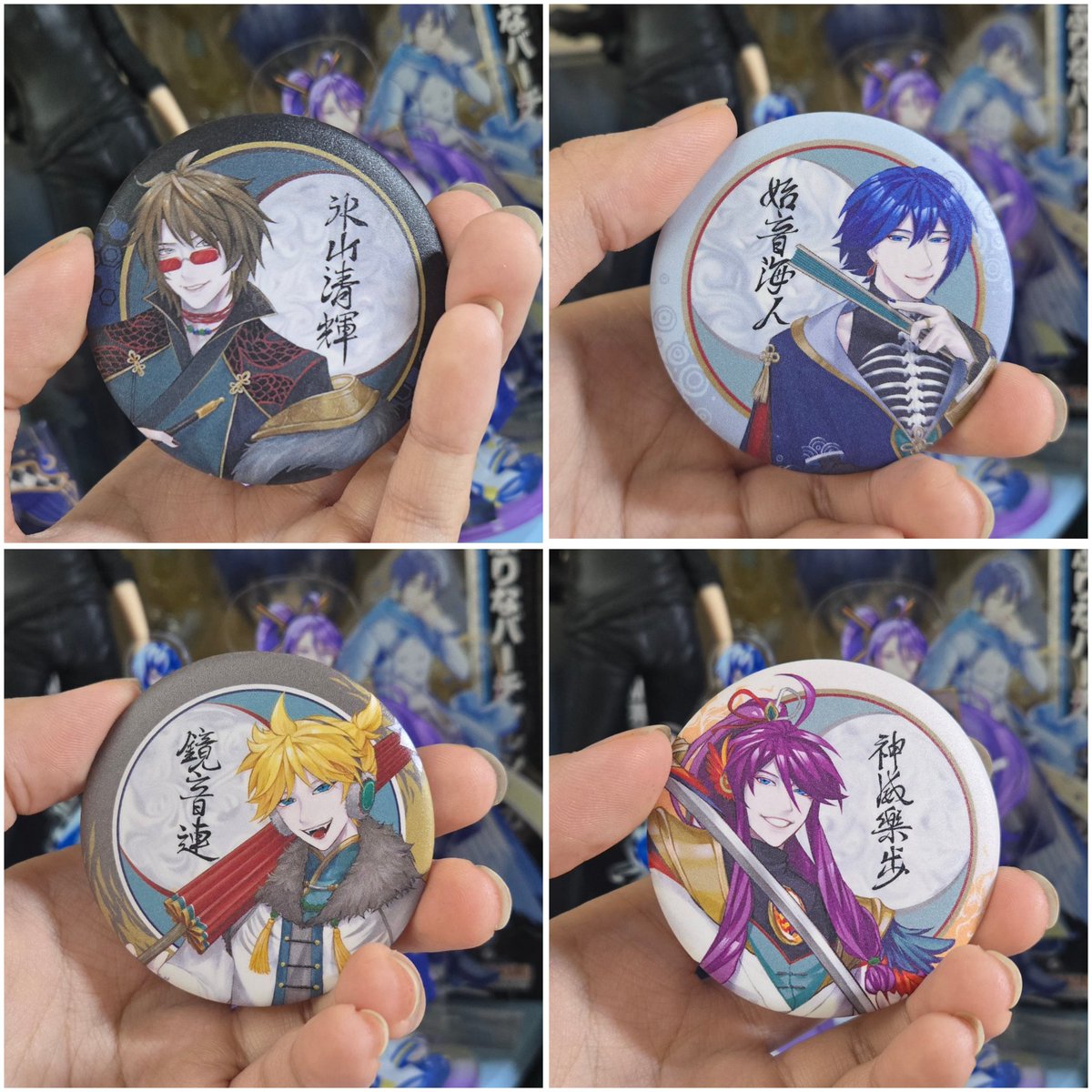 成品還是不錯的啦雖然顏色比原圖更鮮豔了#神威がくぽ#氷山キヨテル