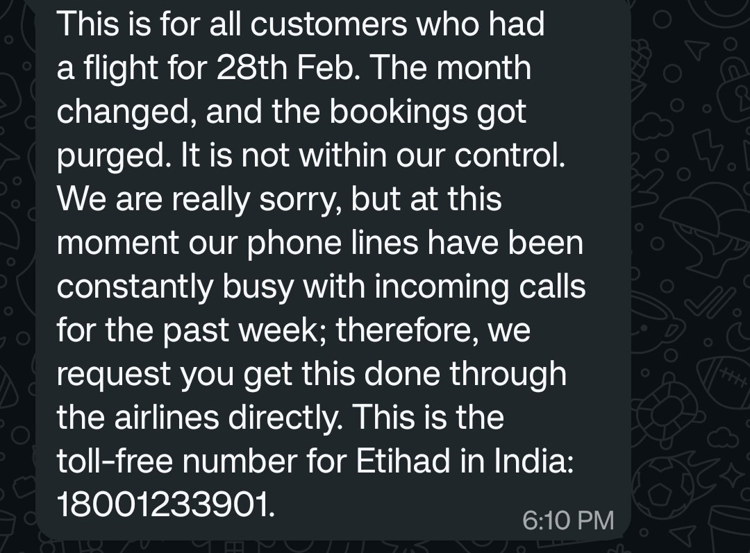 ankush_daga's tweet photo. @etihad @EtihadHelp https://t.co/eZtR7Z4wYy