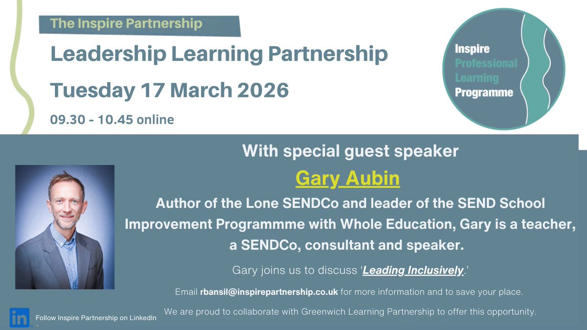 The Inspire Partnership tweet media