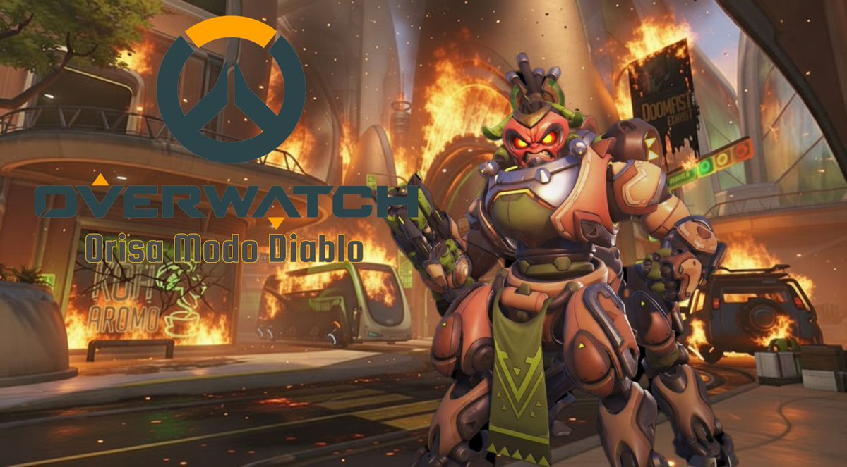 ArmieRuGa's tweet photo. Orisa Modo Diablo
#Overwatch
#Overwatch2
#YOUTUBESTREAMER
#TWITCHSTREAMER 

https://t.co/Q3BSV6ABbo https://t.co/N1oe45TERo