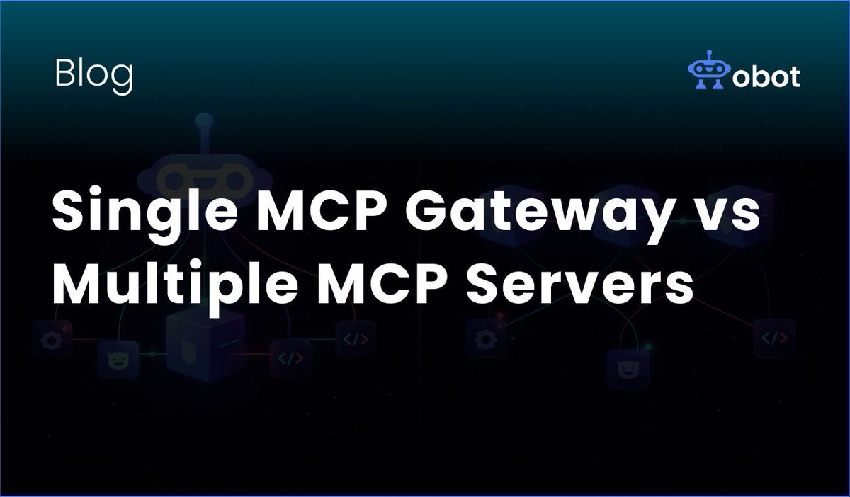 Everyone’s talking about MCP adoption, but fewer people are talking about architecture.

Single MCP gateway or multiple MCP servers? It’s not just a routing choice. It’s an authentication and governance decision that shapes everything downstream.

We break it down here: