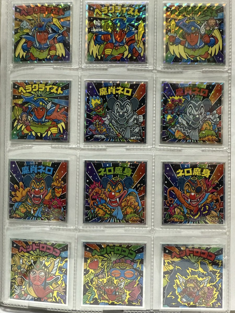 zafuto14's tweet photo. 2025年発売
ビックリマン伝説チョコ 悪魔VS天使 40th スペシャルエディション
絵が懐かしい！
アイス版の構図が使われてるようですね😌
最後のS1〜S4はカッコいいですよね😉 https://t.co/xdm6ghw1go