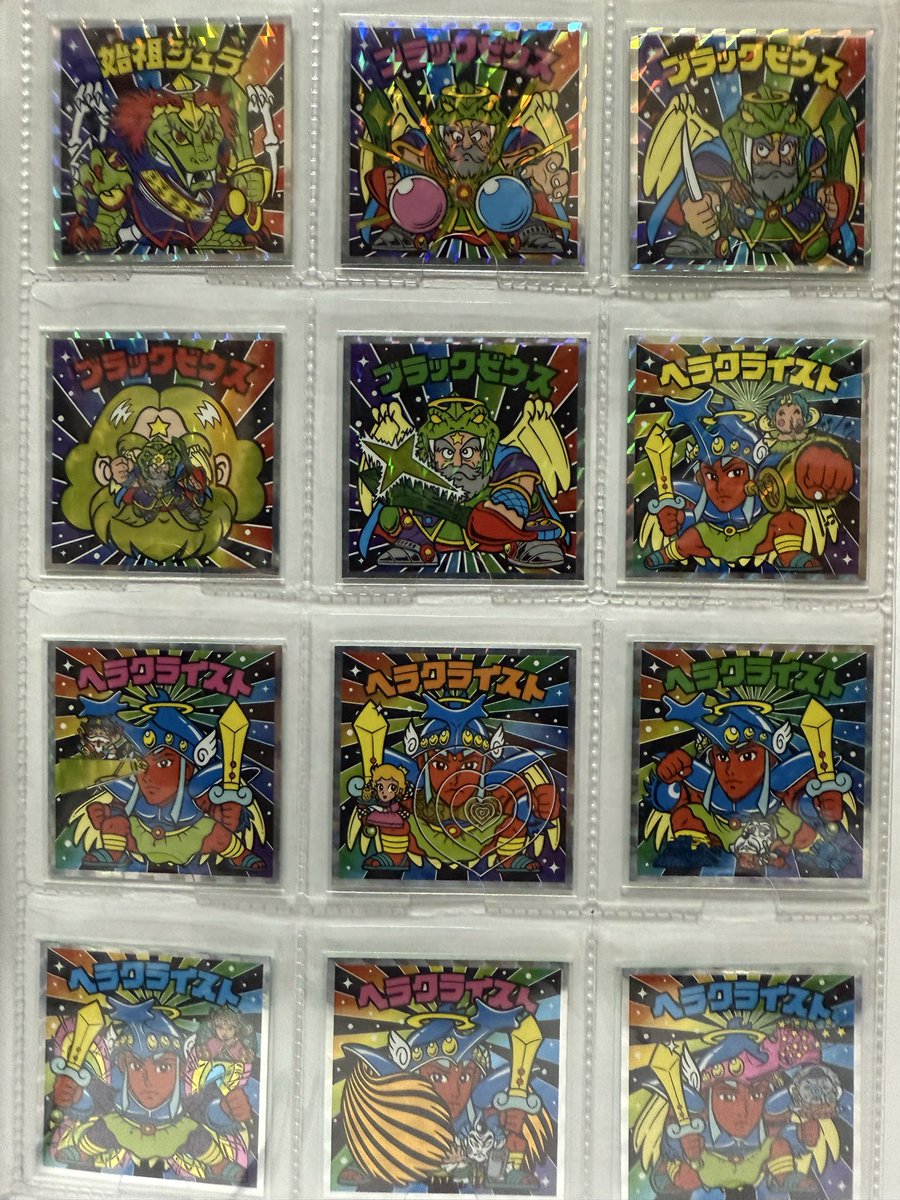 zafuto14's tweet photo. 2025年発売
ビックリマン伝説チョコ 悪魔VS天使 40th スペシャルエディション
絵が懐かしい！
アイス版の構図が使われてるようですね😌
最後のS1〜S4はカッコいいですよね😉 https://t.co/xdm6ghw1go