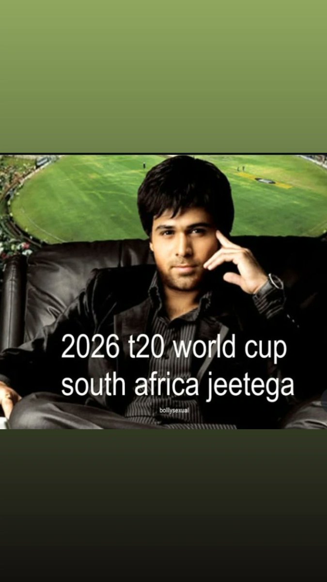 Rahul__Roy17's tweet photo. South Africa will be the winner of wc 2026 💯
#WorldCup2026 #T20WorldCup2026 #SAvsNZ #WINNER #Prediction https://t.co/03X1YlOxQT