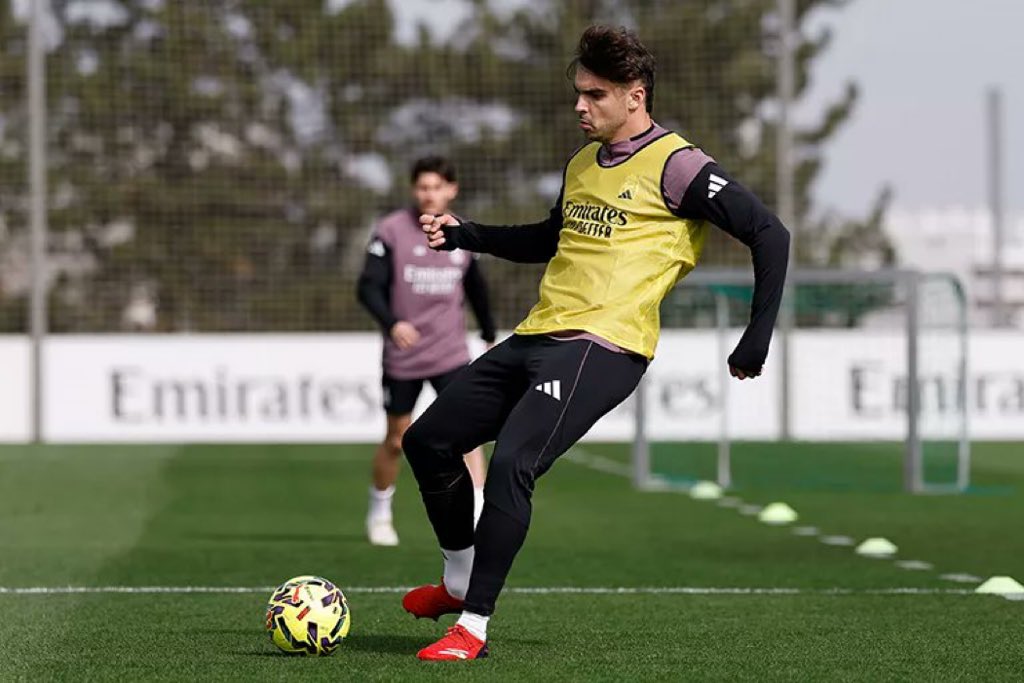 RAUL ASENCIO is back in training ⌛️🤍