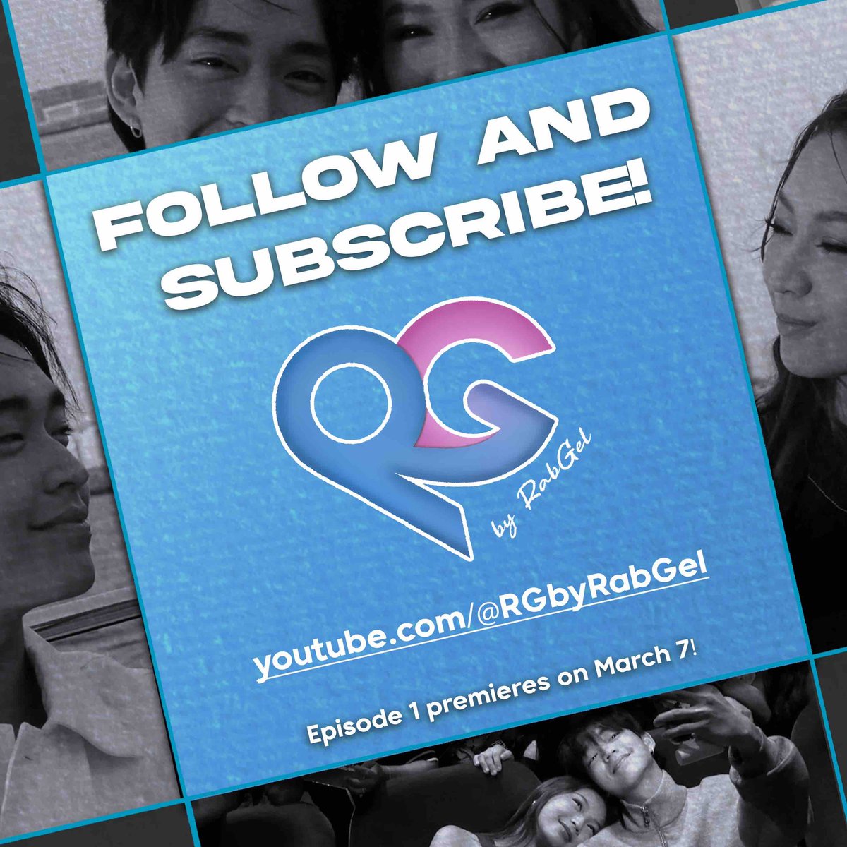 VivaArtists_'s tweet photo. Follow and subscribe to RG by RabGel on YouTube and be part of the journey from Episode 1! 🎬

Premieres March 7, don’t miss it! https://t.co/n7VrHmPfZH