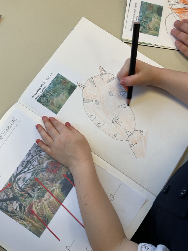 This afternoon EYFS created tigers for our hidden tiger inspired art work 🐅 <a href="/Bepschools/">Bradgate Education Partnership</a>