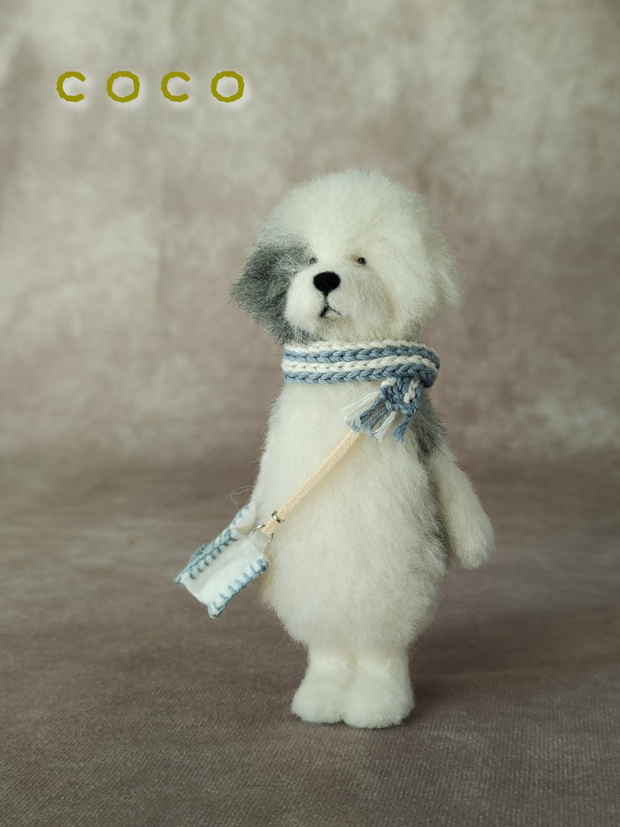 お久しぶりです。 ちょっと体調崩してました。 #羊毛フェルト