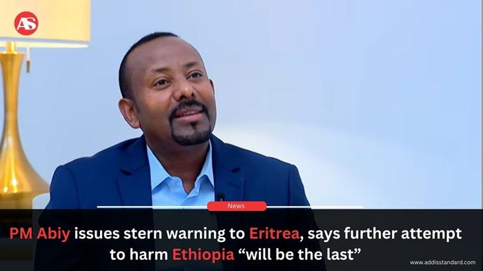 addisstandard's tweet photo. News: #PM_Abiy issues stern warning to #Eritrea, says further attempt to harm #Ethiopia “will be the last”

Prime Minister Abiy Ahmed has issued a stern warning to Eritrea’s ruling establishment, saying Ethiopia “will not give him another chance” to harm its people, saying any such move “will be the last.”

Speaking in Tigrinya with Ethiopia News Agency on Tuesday, the Prime Minister reflected on the #Tigray war and sharply criticized what he described as atrocities and widespread looting committed by Eritrean forces after entering #Tigray.

“We started with good and were pushed back with evil,” Abiy said, acknowledging that while Ethiopia initially appreciated the support of the Eritrean army during the outbreak of the Tigray war, that support “does not cover the evil deeds committed later.”

Abiy detailed crimes committed in several cities across Tigray following the entry of Eritrean troops. He said that at the time, the federal government was engaged in fighting Tigrayan forces, leaving it unable to defend against what he described as foreign incursions.

The Prime Minister also turned to Eritrea’s internal political and economic situation, accusing its leadership of failing to prioritize development or peaceful power transfer.

Abiy said Ethiopia fully understands the behavior of what he referred to as “Shabia,” a term commonly used to describe Eritrea’s ruling party. “We know him well and will not give him the opportunity to harm our people again,” he said. “If he tries, I believe it will be his last attempt.”

Read more: https://t.co/nnxUxSWBPH