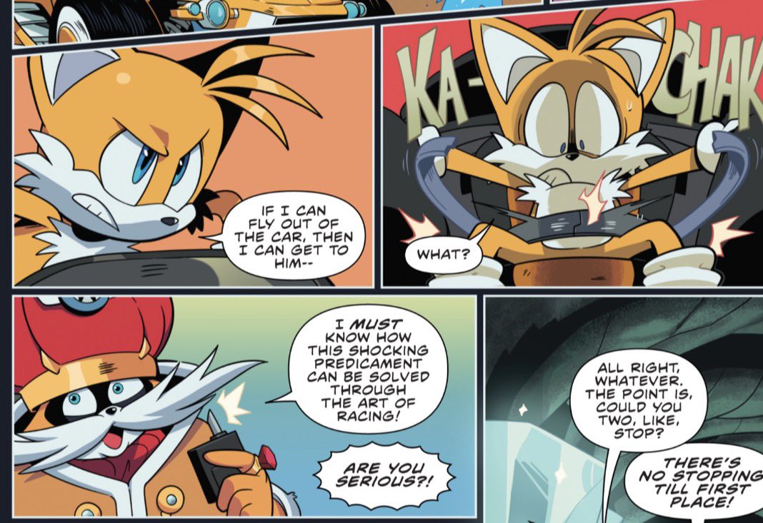 Dodon Pa be like “You’re going to solve this through the Art of Racing and you’re gonna like it!” 😂