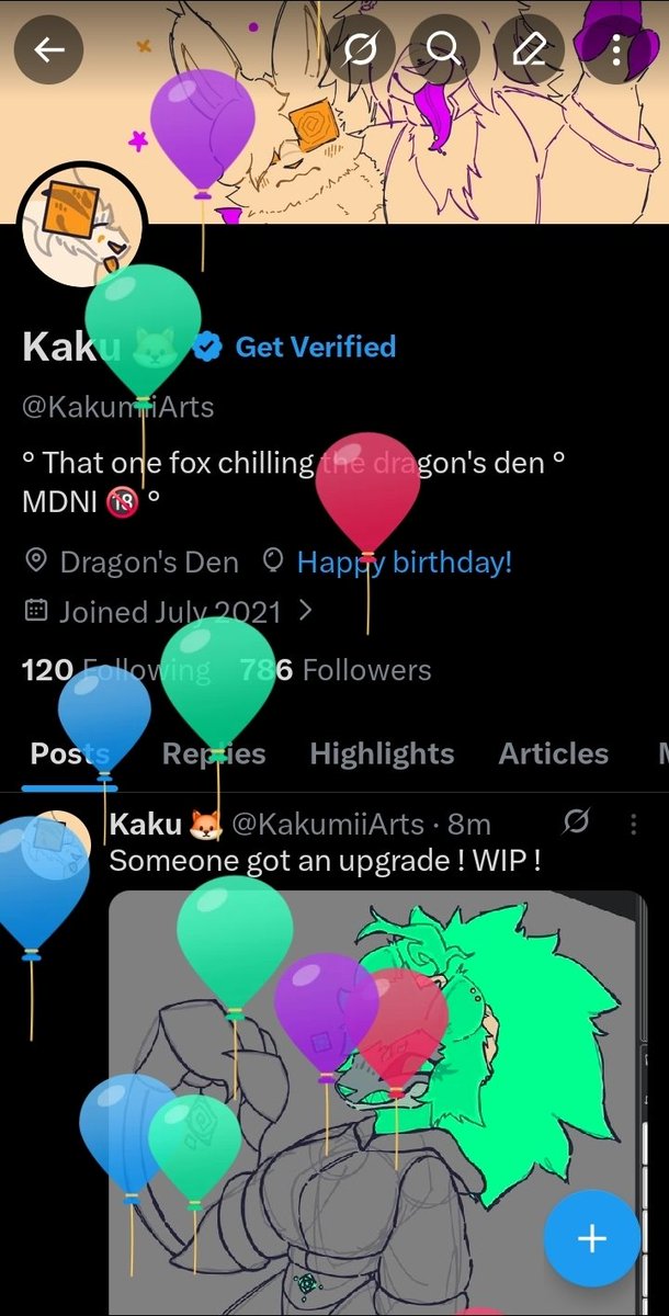 KakumiiArts's tweet photo. Oh hey , today's that day ! https://t.co/eEZhHQdby7