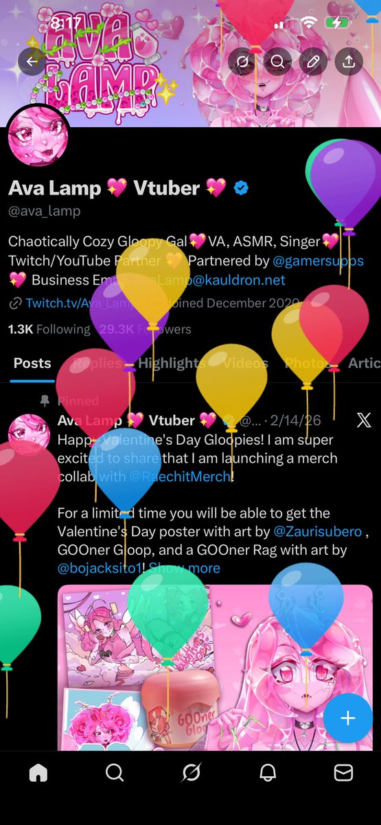 Ava Lamp 💖 Vtuber 💖 tweet media