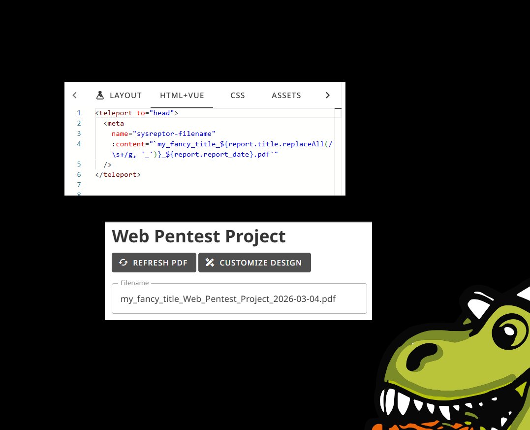 SysReptor tweet media