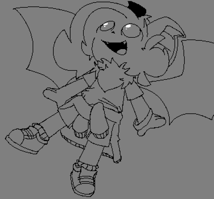cylowalker's tweet photo. since i got a new phone i wanted to make a wallpaper for it 

heres a wip 

i gave him a new outfit idea maybe https://t.co/tXXk3u85qR