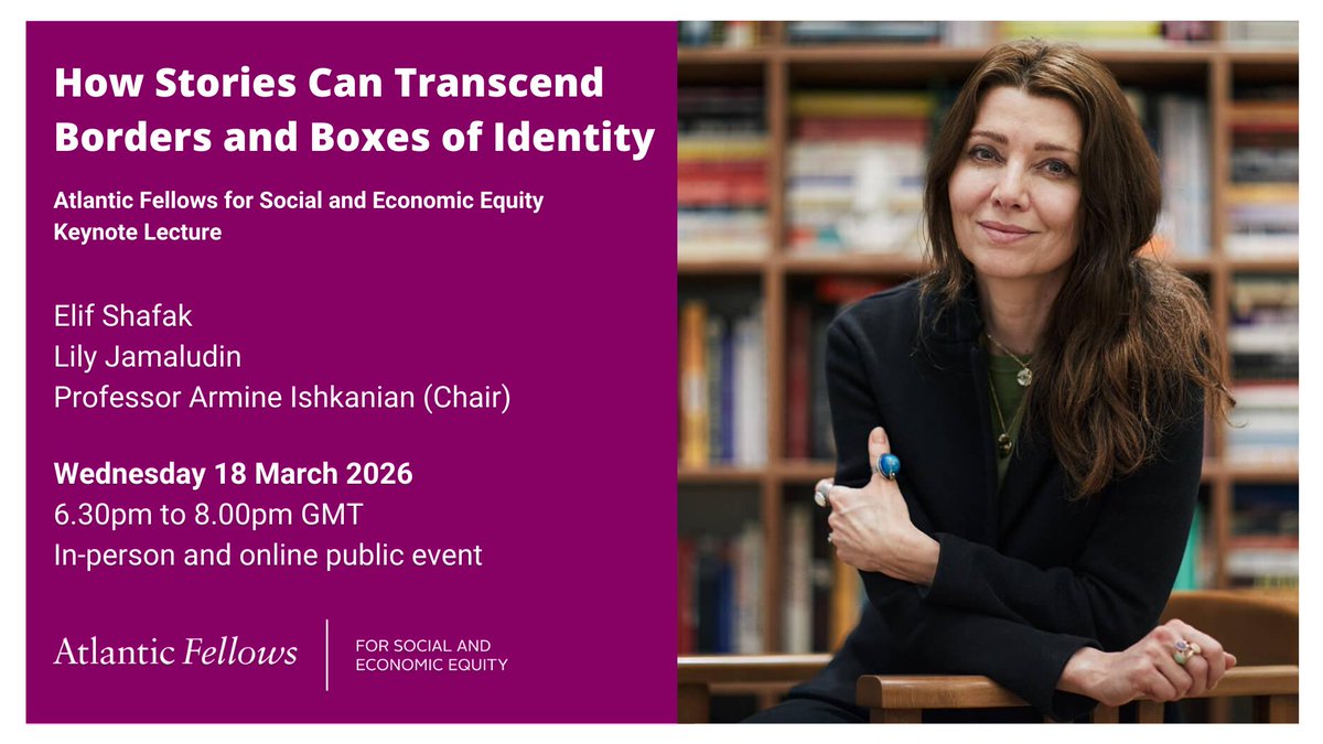 Atlantic Fellows for Social and Economic Equity tweet media