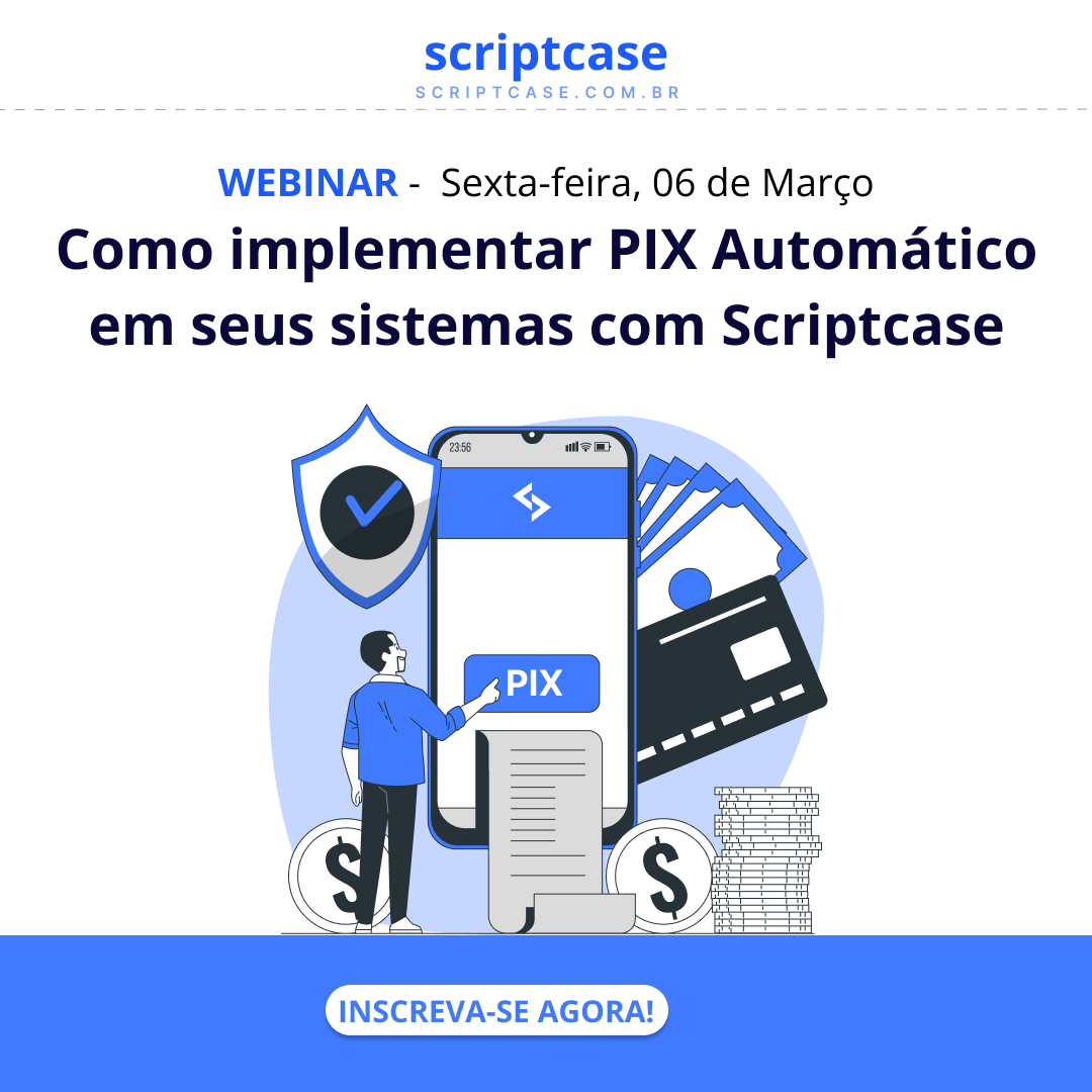 scriptcase's tweet photo. Webinar Scriptcase: Como implementar PIX Automático em seus sistemas

Conteúdo 100% técnico e aplicável:

INSCREVA-SE AGORA:  https://t.co/pBfCd9gHDR

#scriptcase #php #lowcode #pix #sistemas #desenvolvidoweb https://t.co/g1wznlZs0N