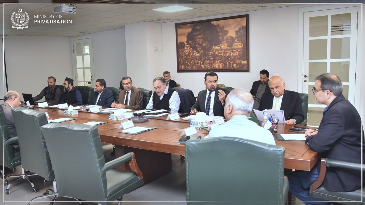 Ministry of Privatisation, Government of Pakistan tweet media