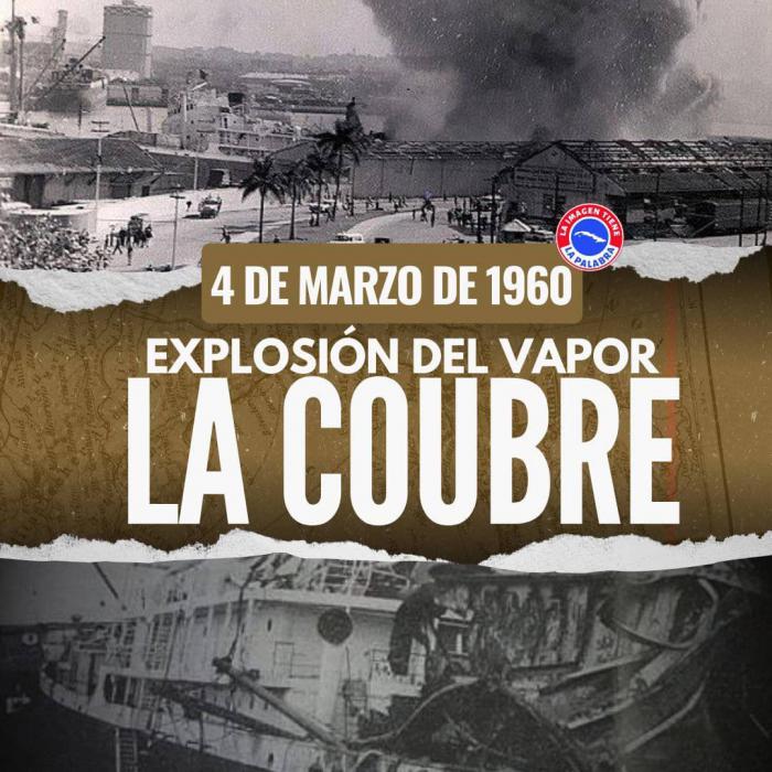 Con el sabotaje terrorista de la CIA al vapor francés La Coubre, #Cuba constató la dimensión de la batalla a enfrentar en defensa de su derecho a la soberanía.
#CubaSoberana
#PatriaOMuerteVenceremos