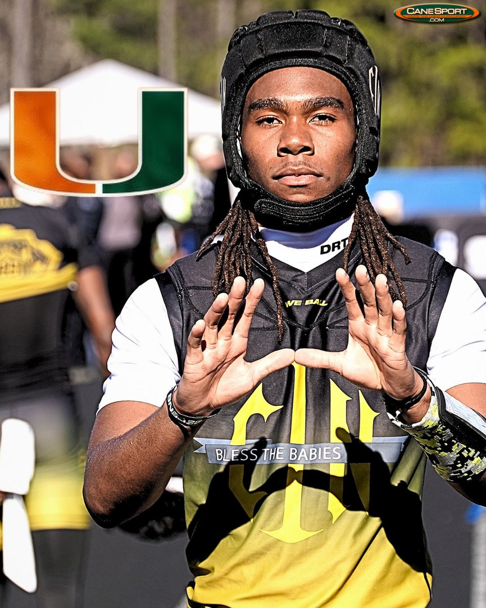 EJHollandOn3's tweet image. "Miami is still No. 1. Don’t get that twisted."

Rivals300 Miami WR commit Ah'Mari Stevens (@1bombedyou_) clears the air as SEC schools like LSU and Texas continue to push #GoCanes. on3.com/teams/miami-hu…