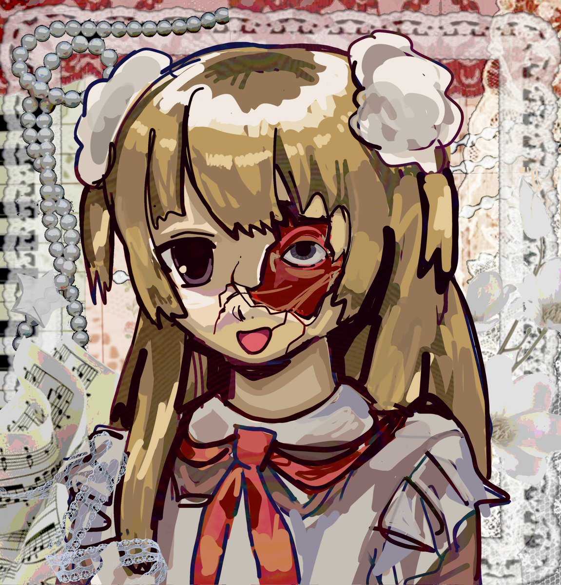 that mask trend 
#fleshbloodconcrete