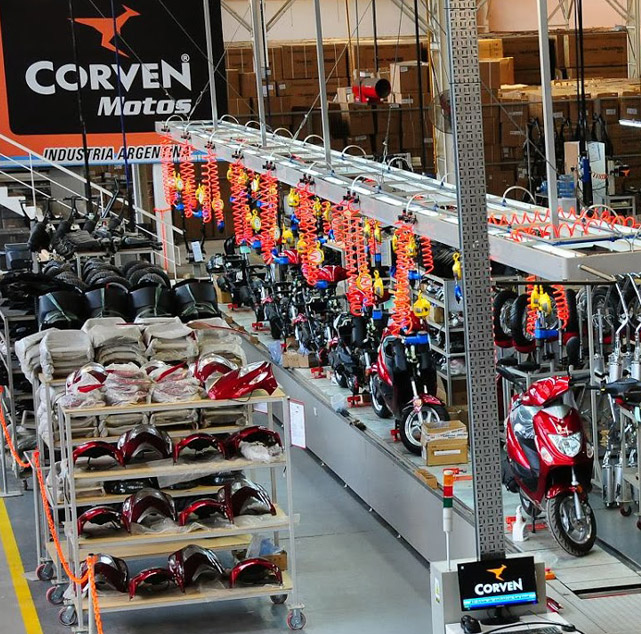 🇵🇾🏭La empresa argentina Corven analiza mudar su planta industrial a Paraguay para fabricar allí motocicletas y autopartes para aprovechar el régimen de maquila y la flamante ley 60/90.

Régimen de maquila:  le permite a la empresa extranjera que se instale pagar un 1% sobre el