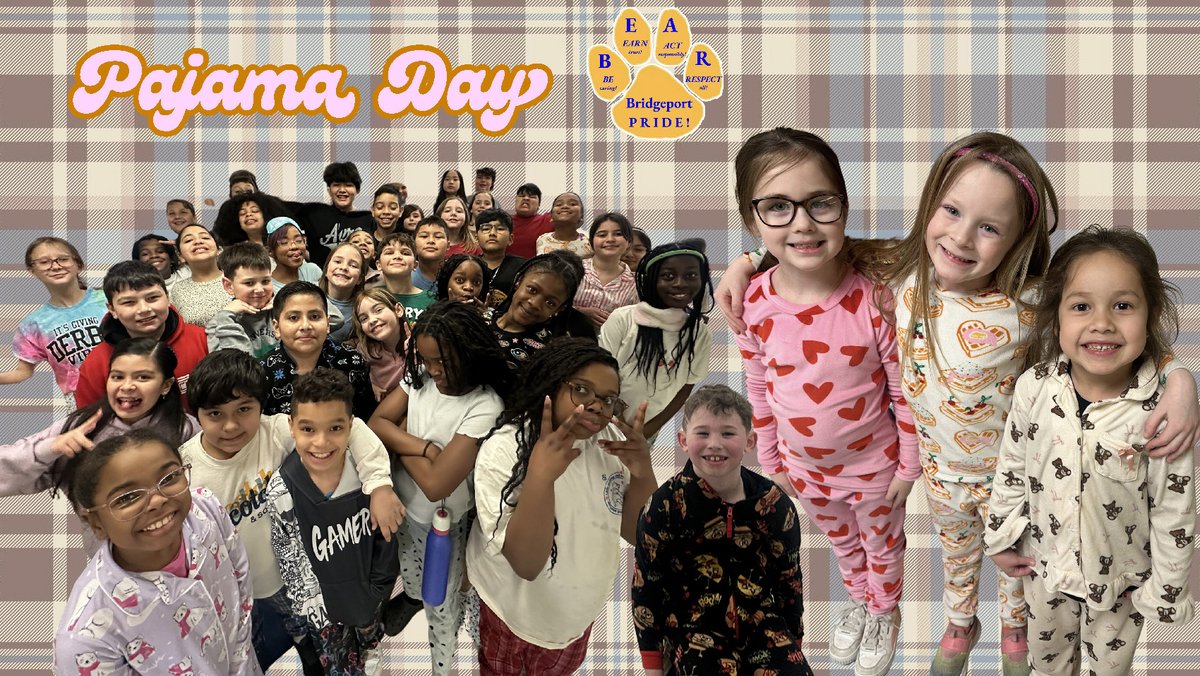 Our Bridgeport Bears got comfy and cozy during "Pajama Day" yesterday to represent #ReadAcrossAmerica week! #BridgeportProud! <a href="/UpperMerionSD/">Upper Merion Area School District</a>