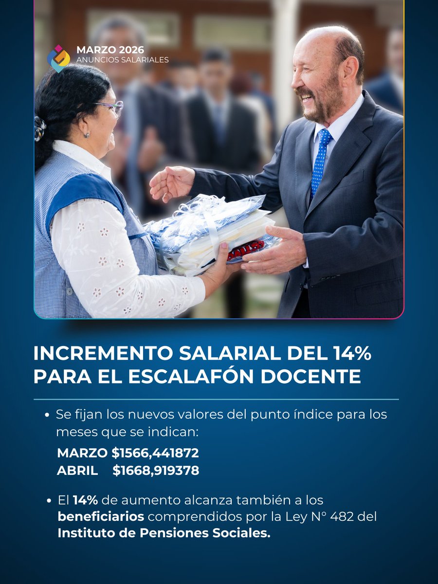 AUMENTO SALARIAL DOCENTE

#TodosUnidos #Formosa