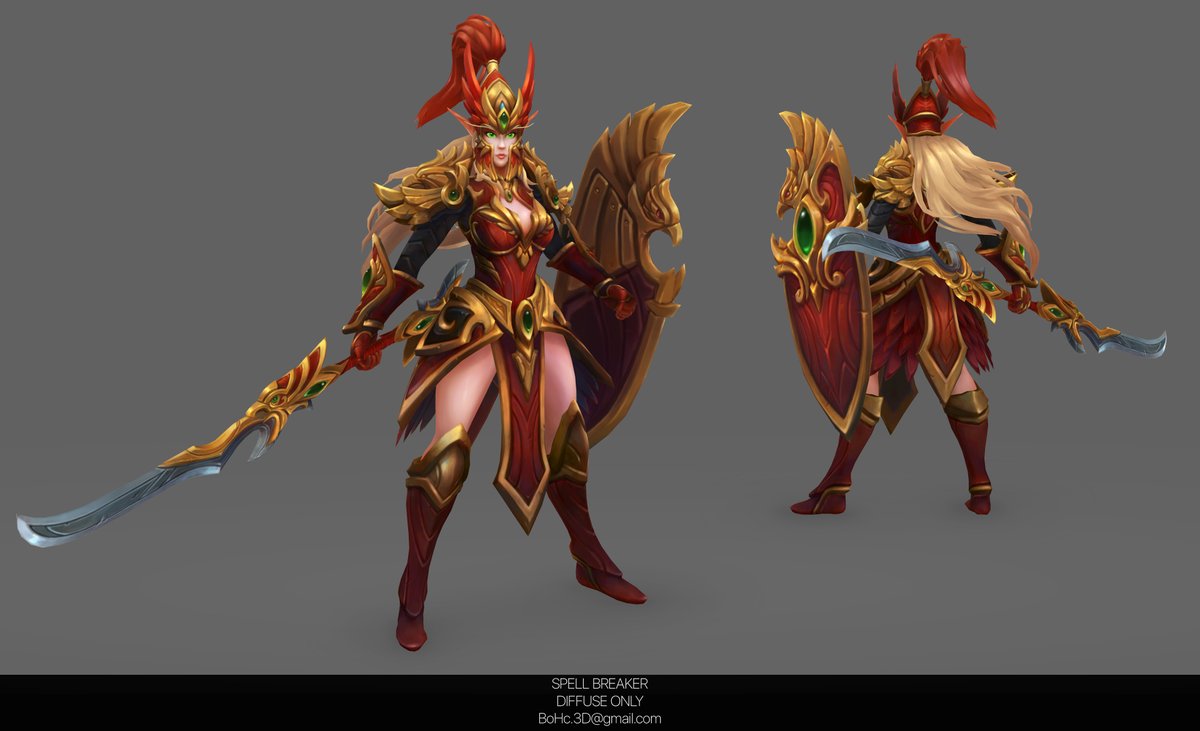 I Smell Magic In The Air.... Spellbreaker redesign
By Bo-Hsuan Chang ⚔️🛡️🔥