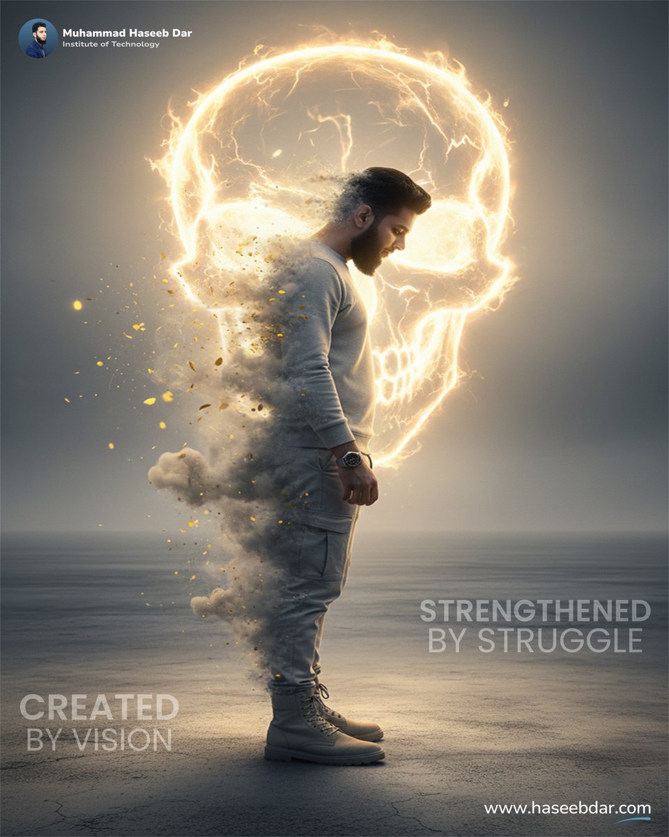 mhaseebdar's tweet photo. 🔥 Muhammad Haseeb Dar

Created by Vision. Strengthened by Struggle. 💪
Every challenge made me stronger. Every setback built my mindset.
The journey continues… 🚀

#MuhammadHaseebDar #CreatedByVision #StrengthenedByStruggle #Hustle #GrowthMindset #NeverGiveUp https://t.co/4woxbLsuB9