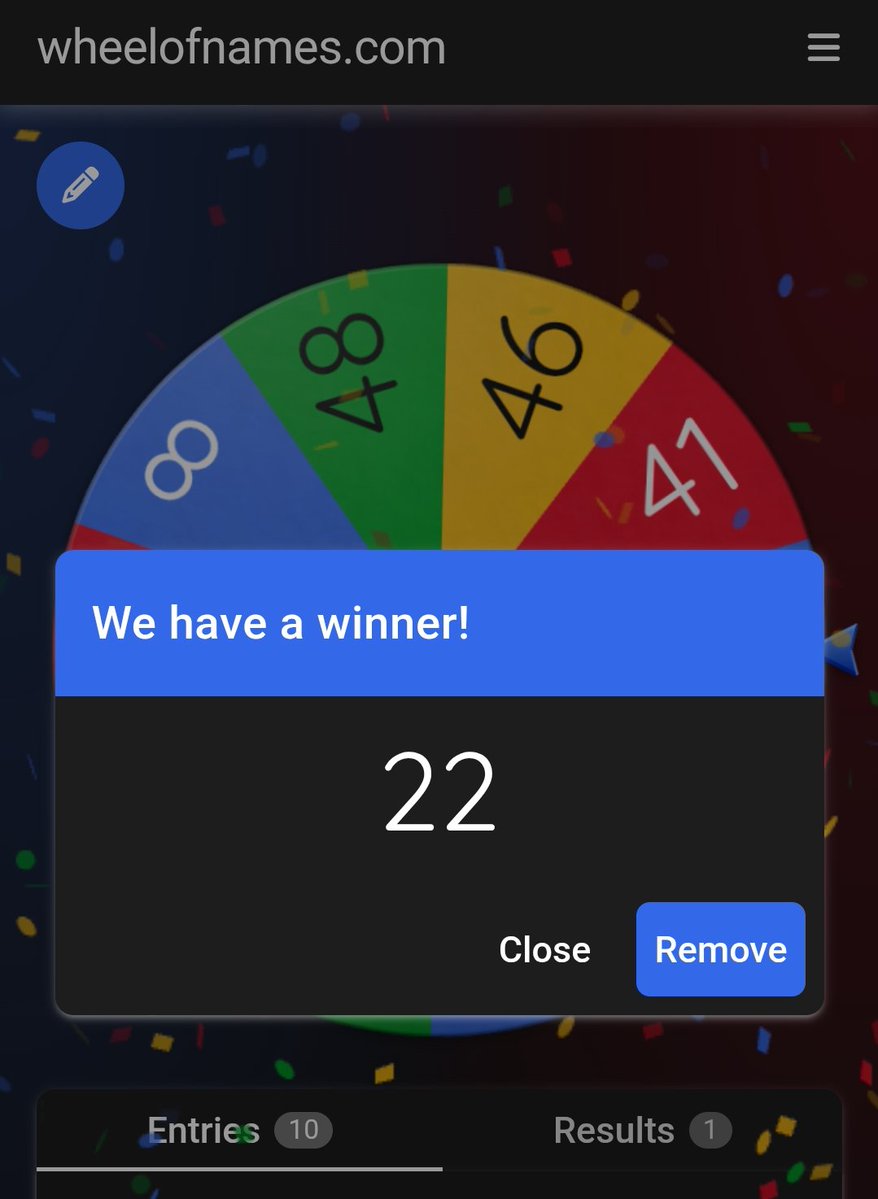 Congrats untuk nomor 22 !!!! Untuk pemenang Day 3 !!! 

Pemenang langsung di DM ya 😁👍🏻👍🏻