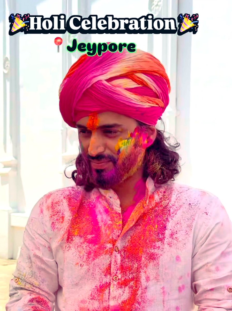 JeyporeKingdom's tweet photo. The Maharaja wishes you the happiest and most blessed Holi from Jeypore. The vibrant festival of colours fosters unity and spreads joy throughout the country.

#HappyHoli https://t.co/E1z8EW66sc