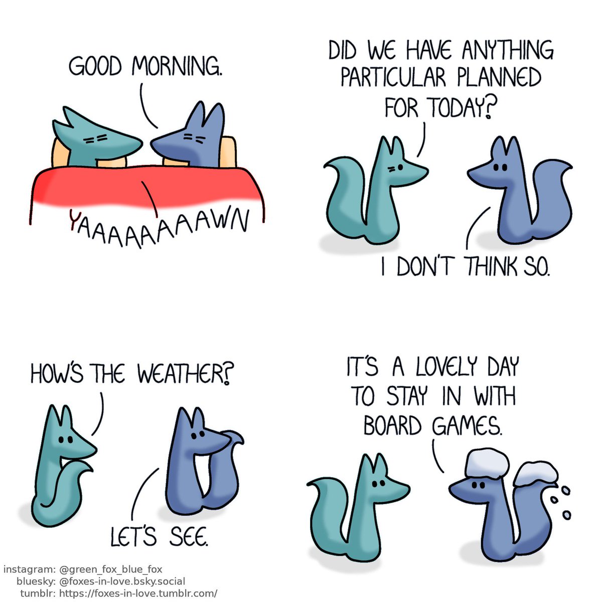 Foxes in Love tweet media