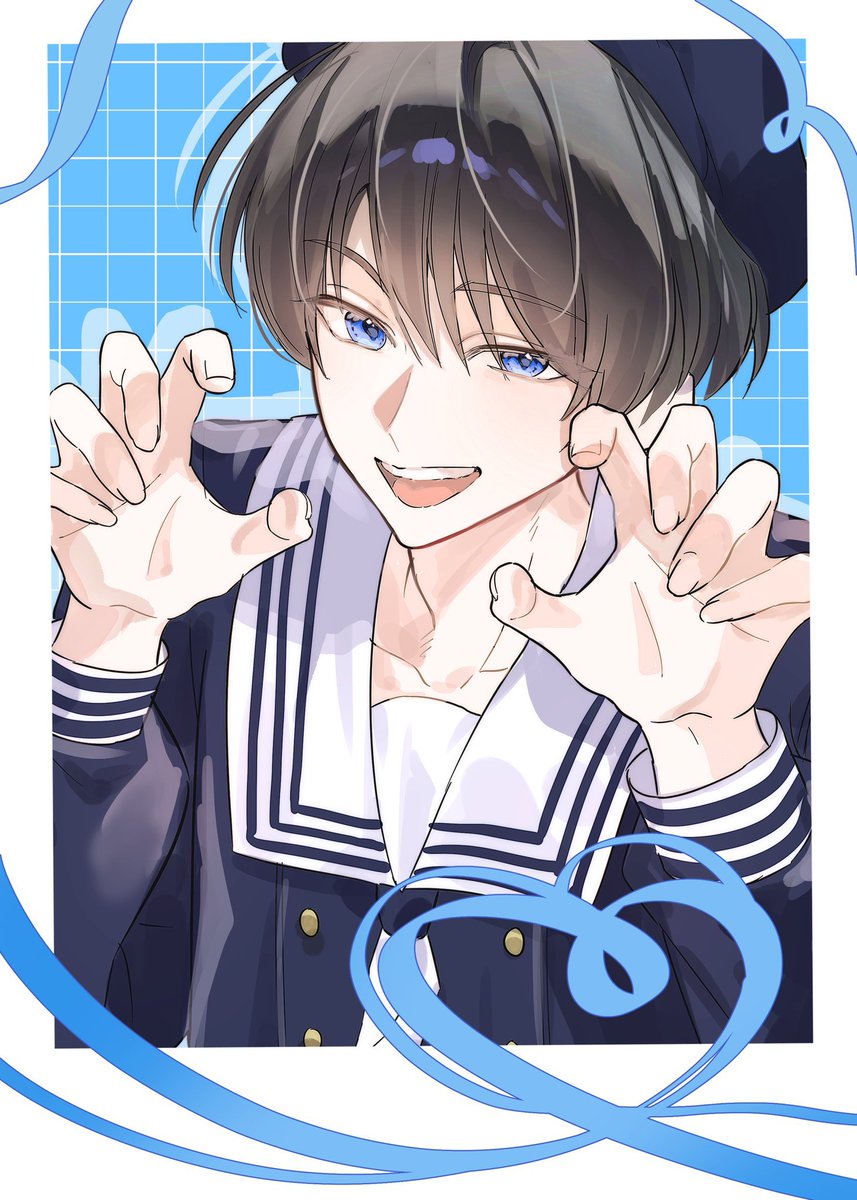 多聞くん今どっち #坂口桜利 지인이 오우리 그려줬어요!!!