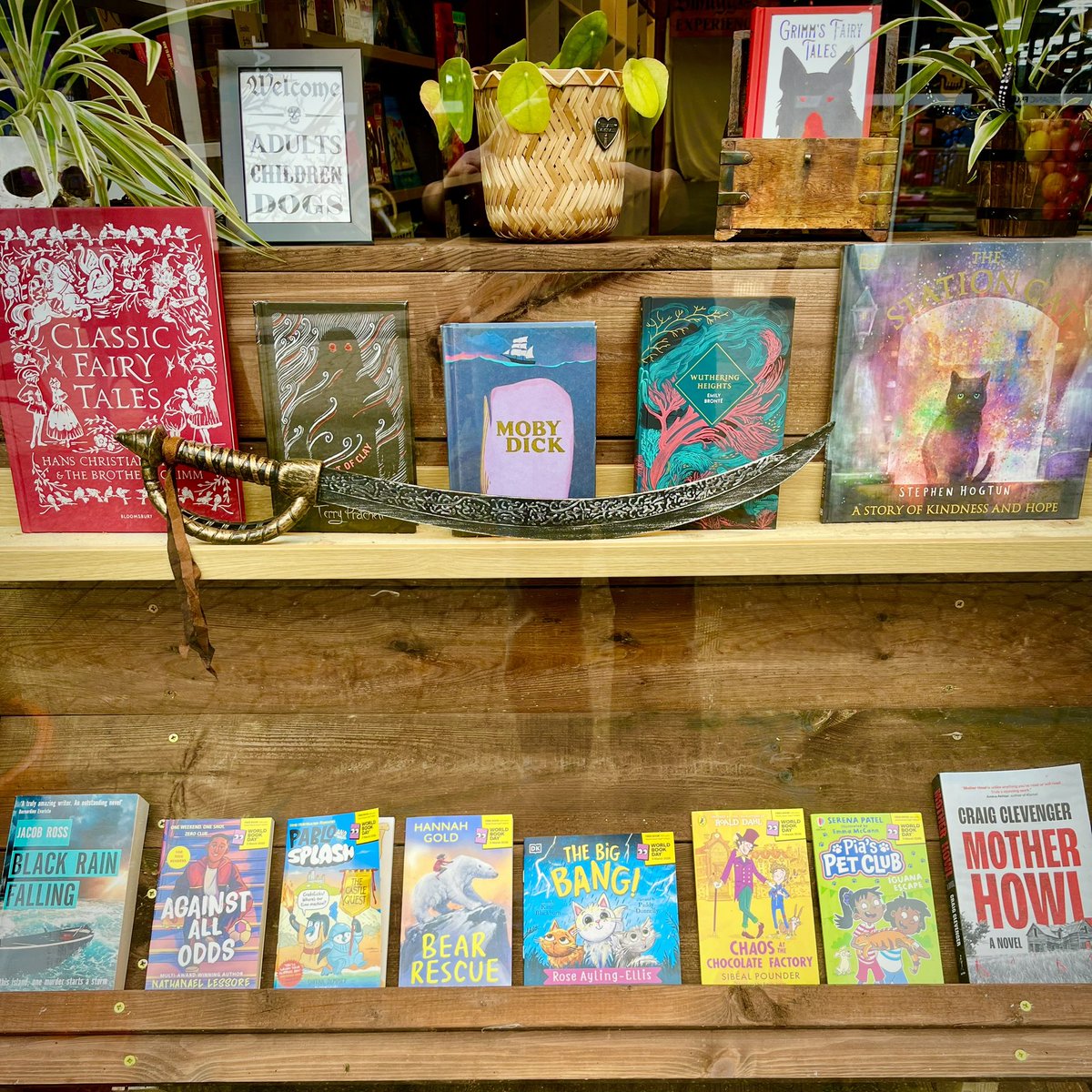 plunderbooks's tweet photo. Ready for World Book Day tomorrow? We have books to exchange for vouchers, last -minute pirate costume supplies, and all our favourite books in stock! https://t.co/oxEj74Hmz7