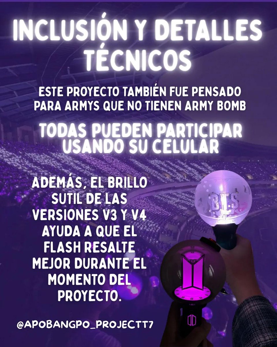apobangpomx's tweet photo. Proyecto en conjunto 💜✨
Únete a nuestros grupos y redes sociales para enterarte de todos los detalles 💜✨

#BTS #ARMY #BTSMexico #fanproject #btsfanproject #bts https://t.co/4apZ1P1Ybe