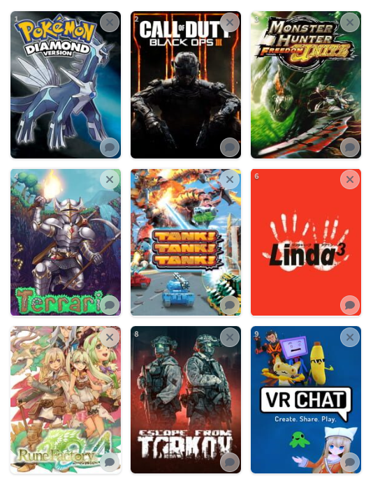 コレ #My9Games #私を構成する9つのゲーム